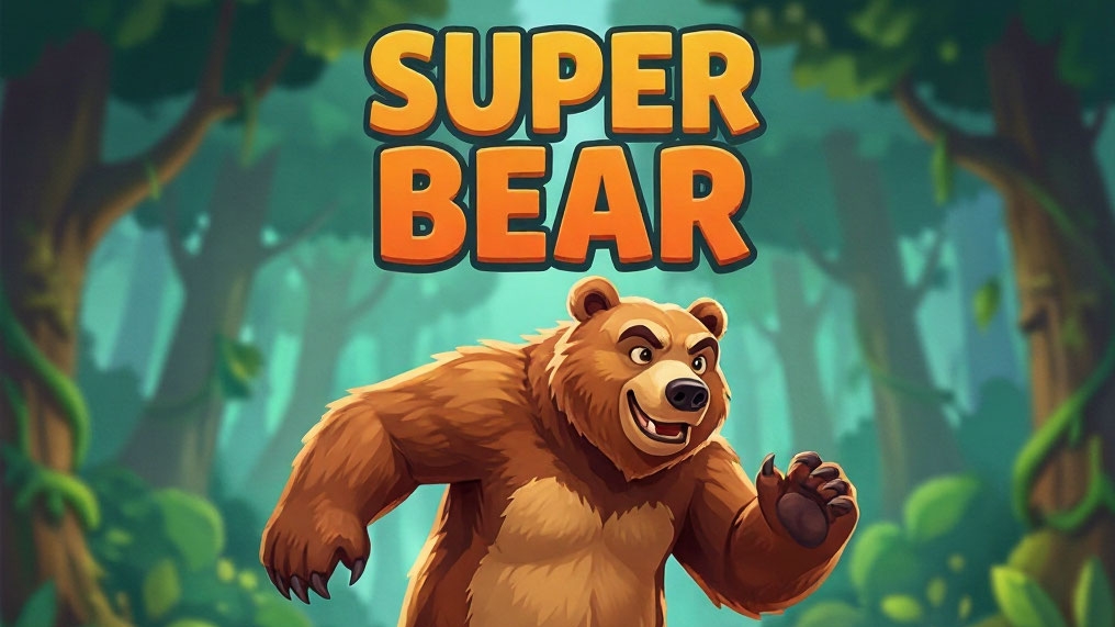 играю в супер медведя прохожу улей