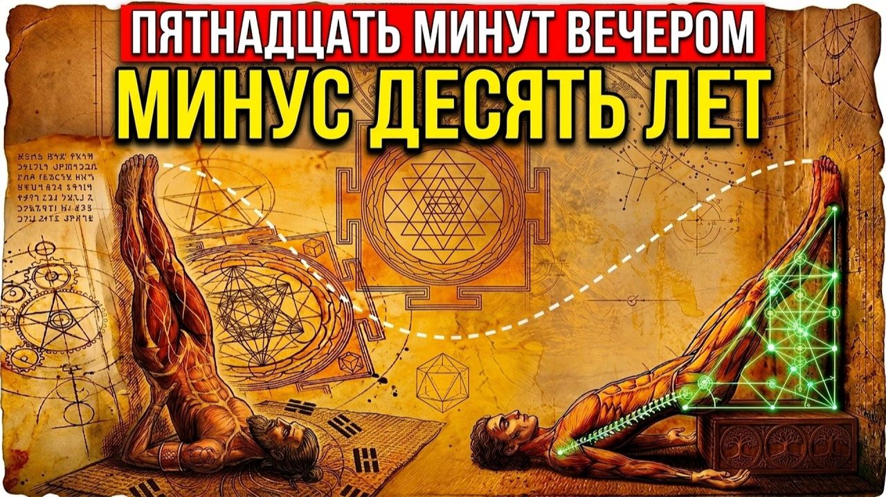 22. Врачи молчат о позе, которая стирает возраст с лица | За Гранью Кода