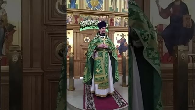 Пятидесятница. Сошествие Святого Духа. Дар языков. Плоды Духа. Проповедь о. Вячеслава. 31.5.26