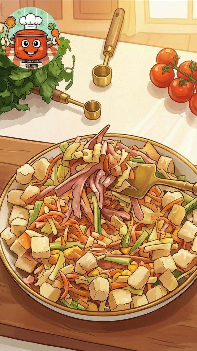 🥗🔥 Салат, который съедается за минуту