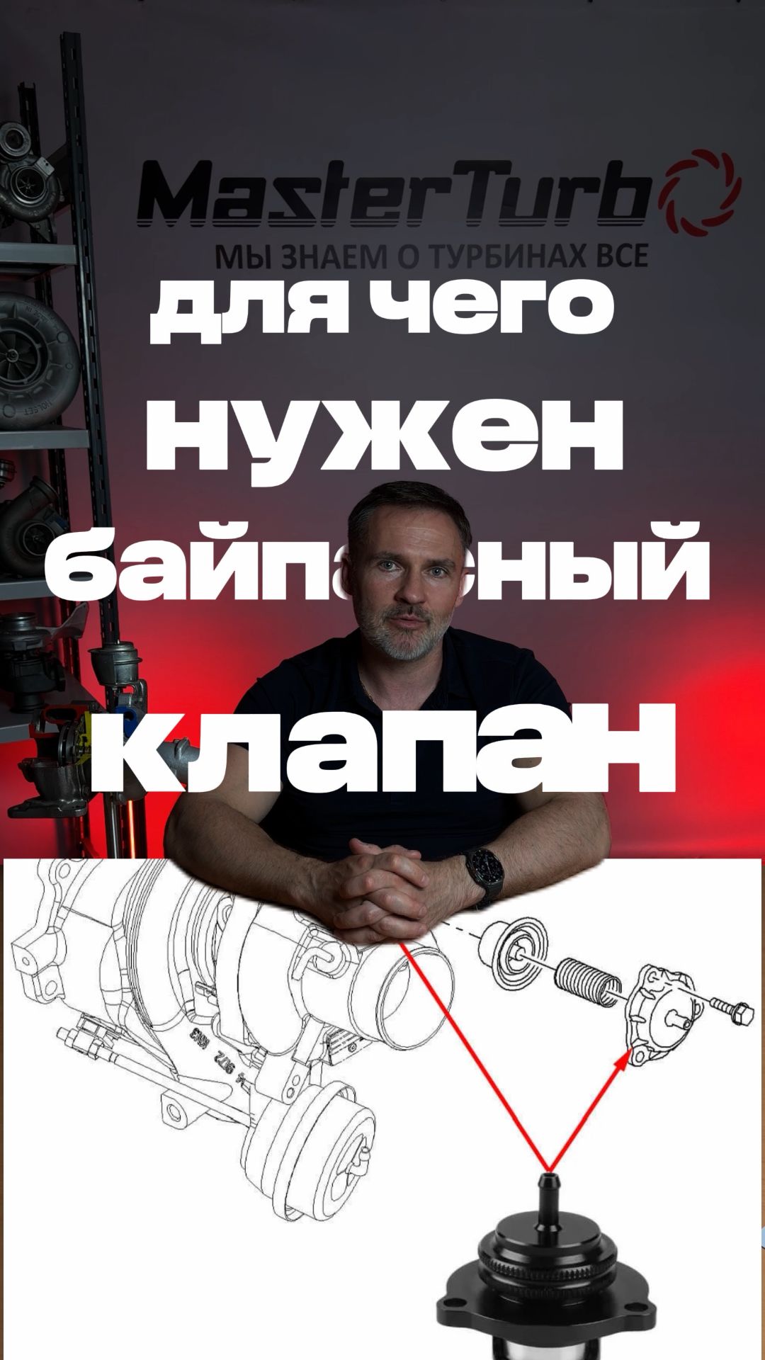 Для чего нужен байпасный клапан на турбине? Многие думают не правильно.