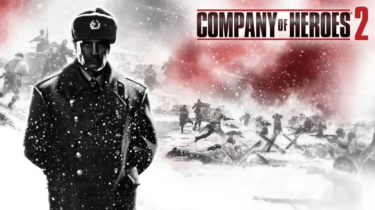 Company Of Heroes 2 Геймплей за СССР два на два. Отрывок 3.