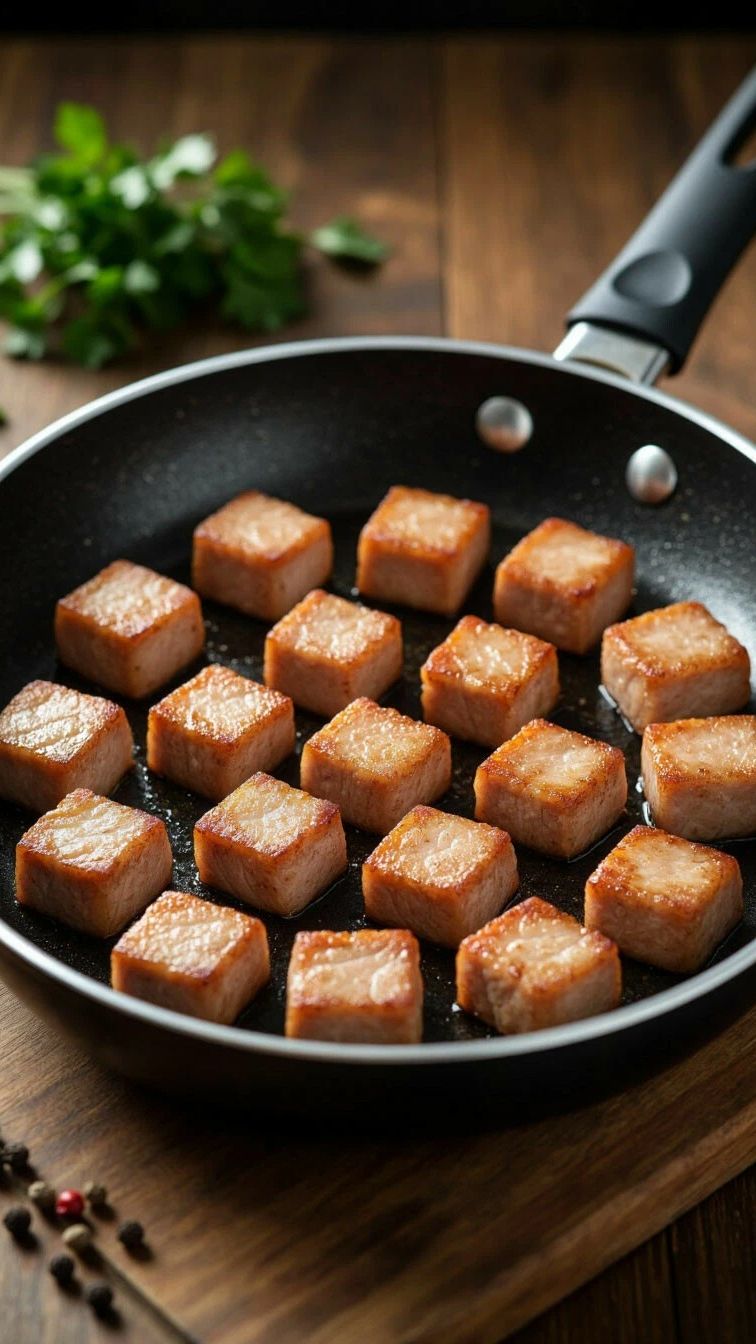 Идея для ужина. Сочное жареное мясо на сковороде за 30 минут