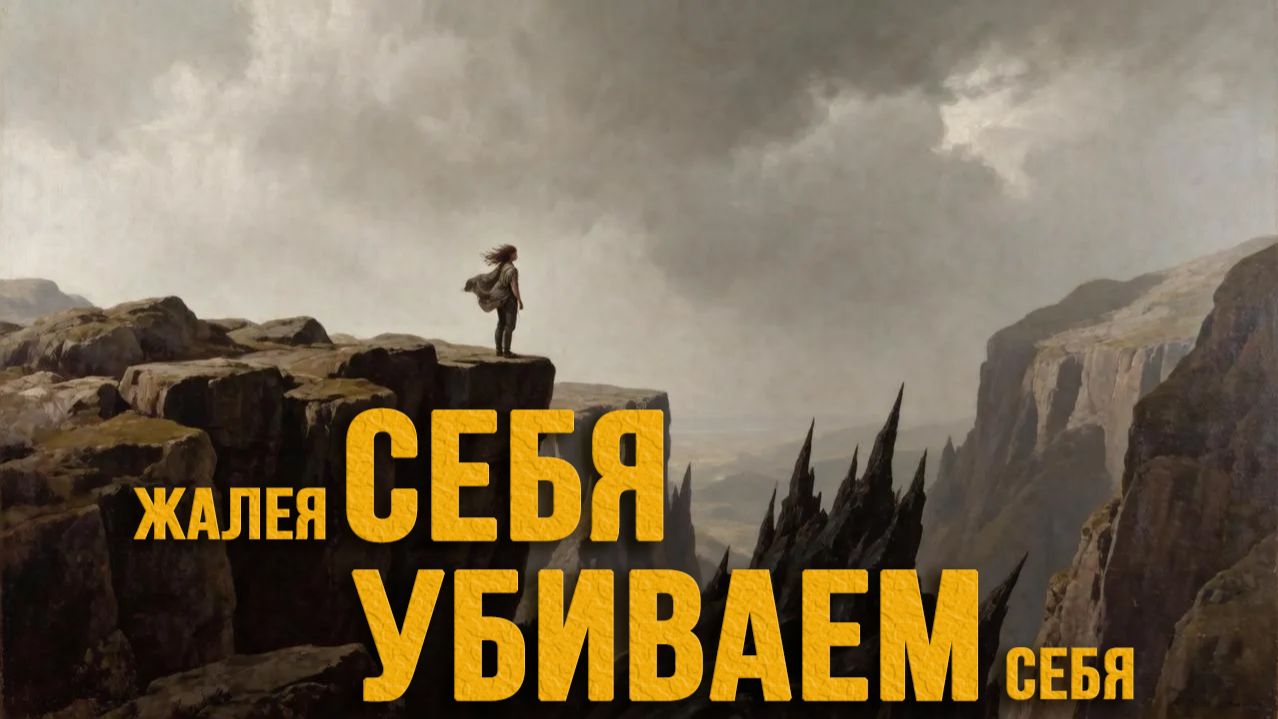 Жалея себя убиваем себя. Зачем?
