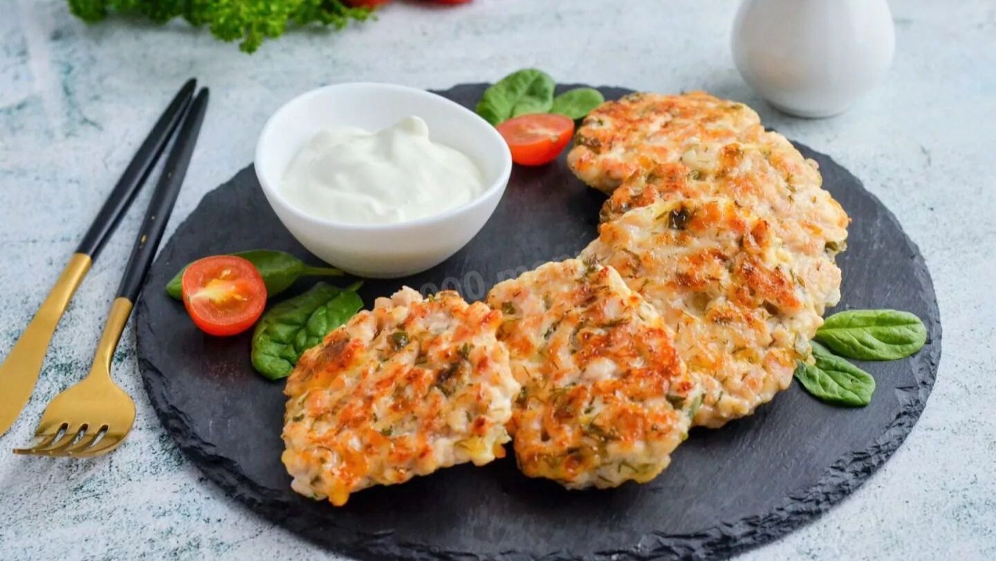 Рубленые куриные котлетки!