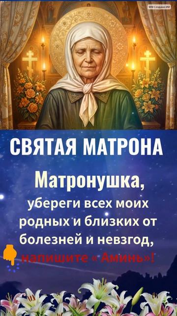 СВЯТАЯ МАТРОНА