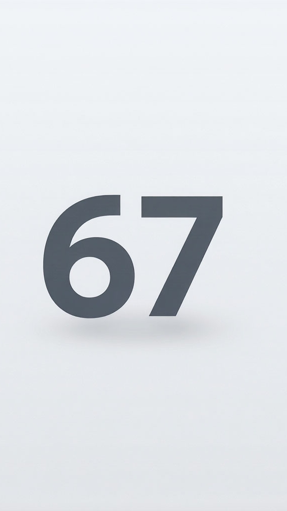 67...