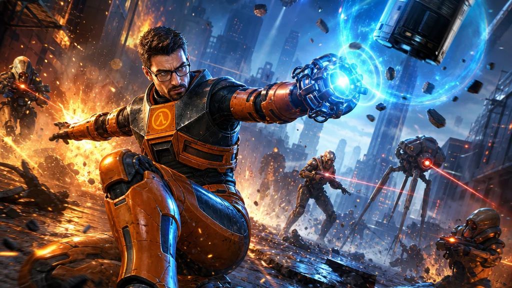 HL2 Прохождение с юмором #1 Half Life 2 Half Life