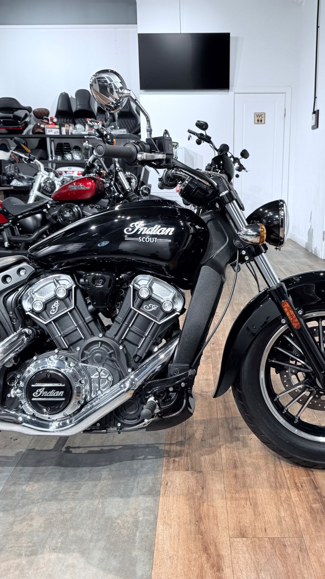 2023 INDIAN Scout Black Storm 2K (VIN