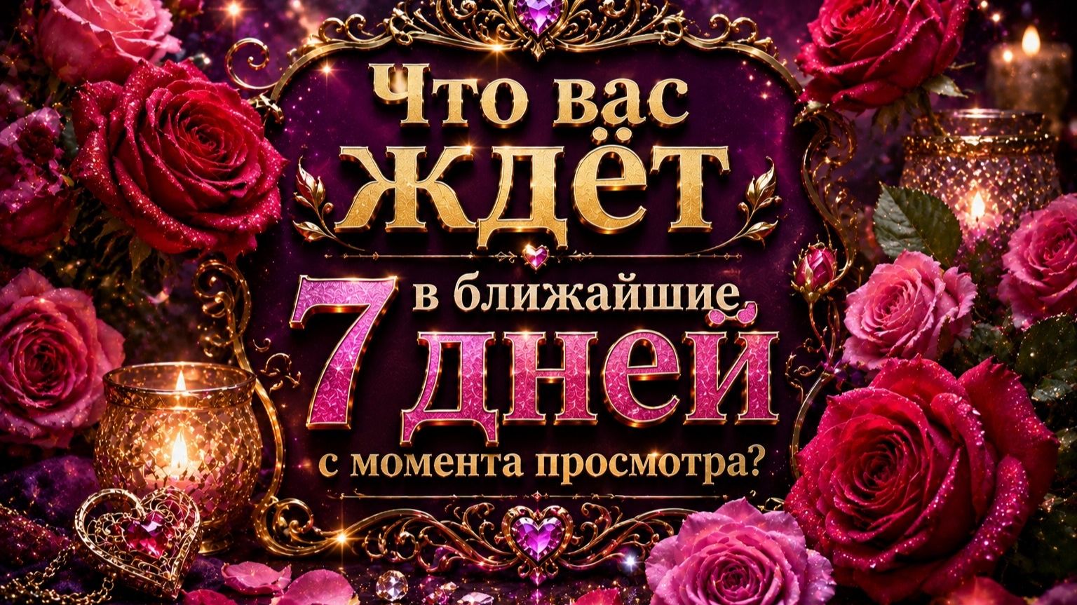 Что вас ждёт в ближайшие 7 дней с момента просмотра? Гадание Tarot Reading