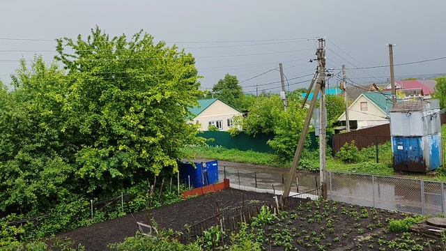 деревенские пейзажи из окна