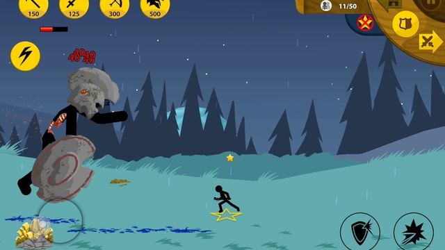 Stick War Legacy, миссия 68 ( Insane, без баффов, без скинов, без апгрейда)