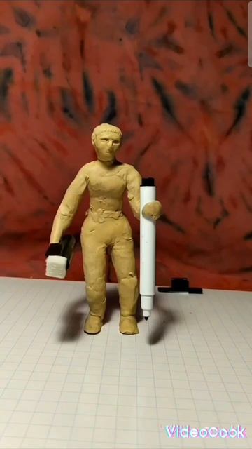 Пластилиновый человек. Пластилиновая анимация