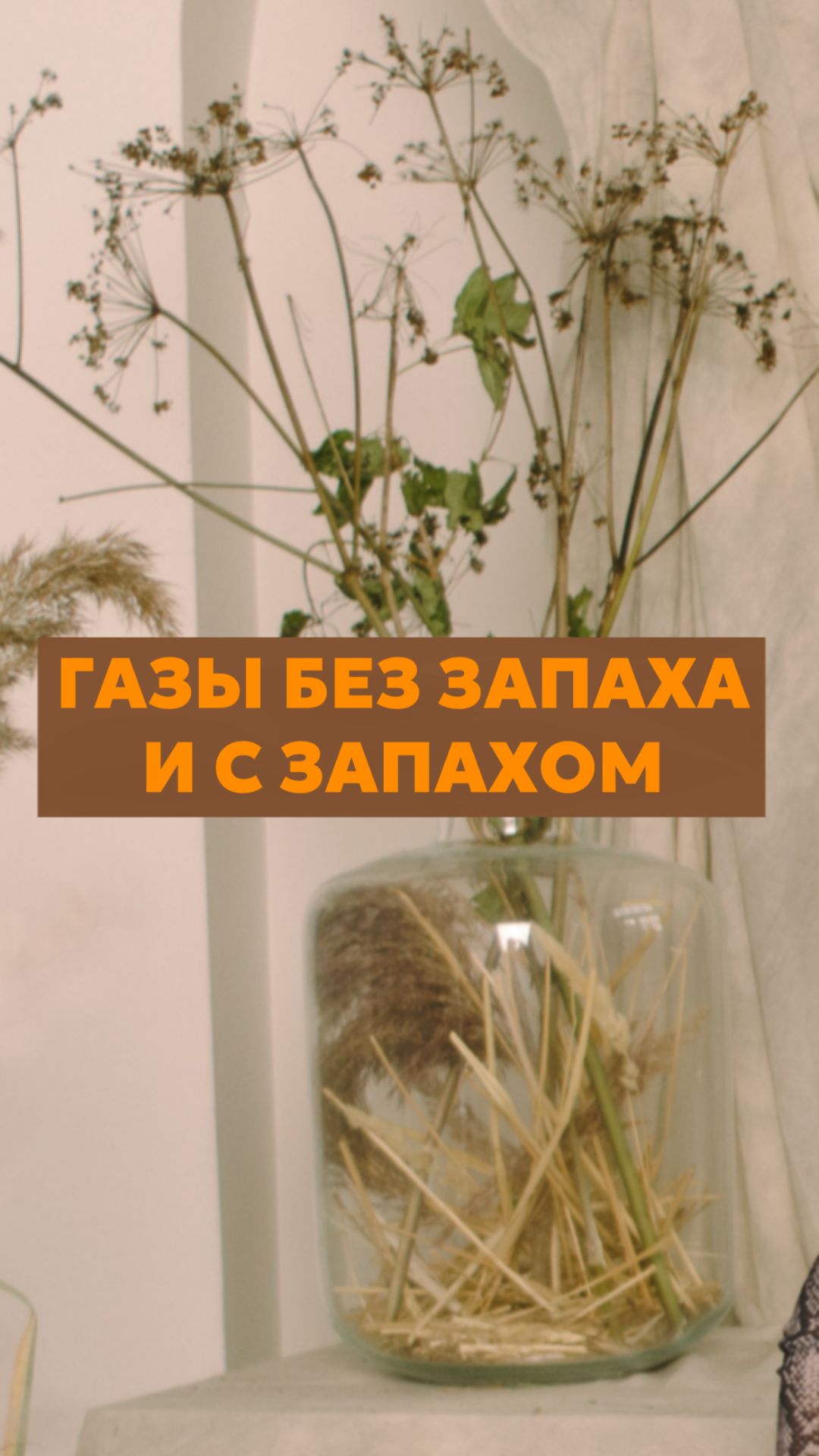 Газы без запаха и с запахом