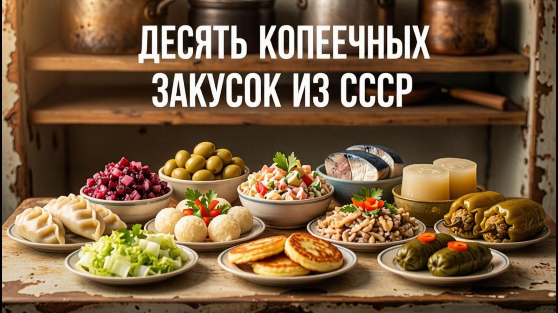 10 Копеечных Закусок из СССР, Которые Шокируют Сегодня!
