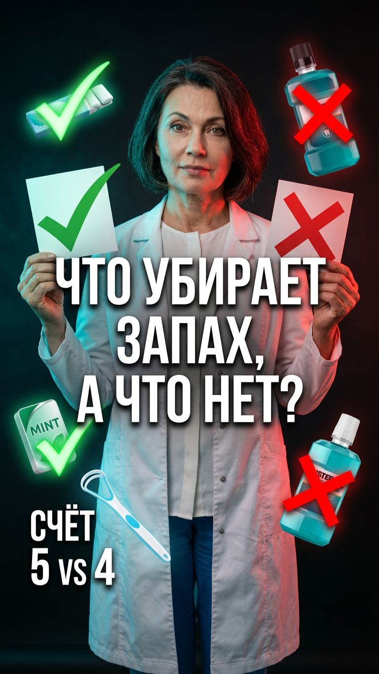 🦷 9 средств от запаха изо рта: что работает, а что врёт