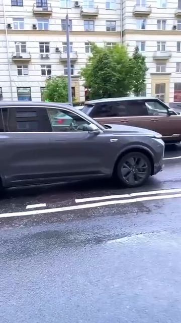 Лол, владелец LiXiang застрял в московской пробке, включил автопилот и спокойно отправился в магазин
