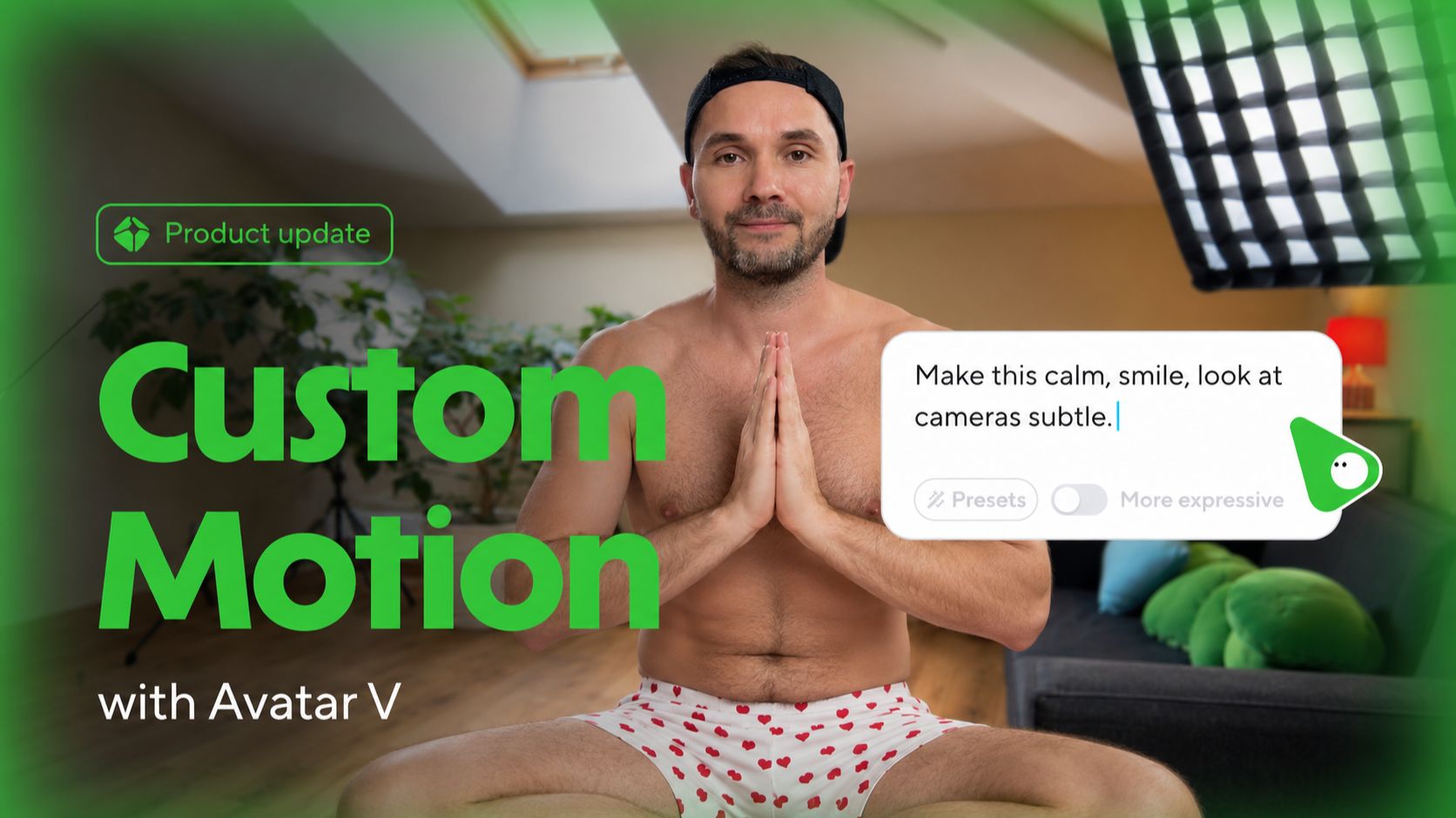 HeyGen Custom Motion: Как управлять жестами с Ai Avatar 5? (вся правда)