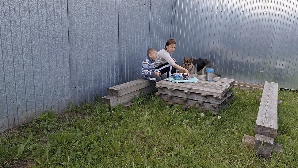 Отмечаем праздник// Работа на огороде// Покупки из магазина