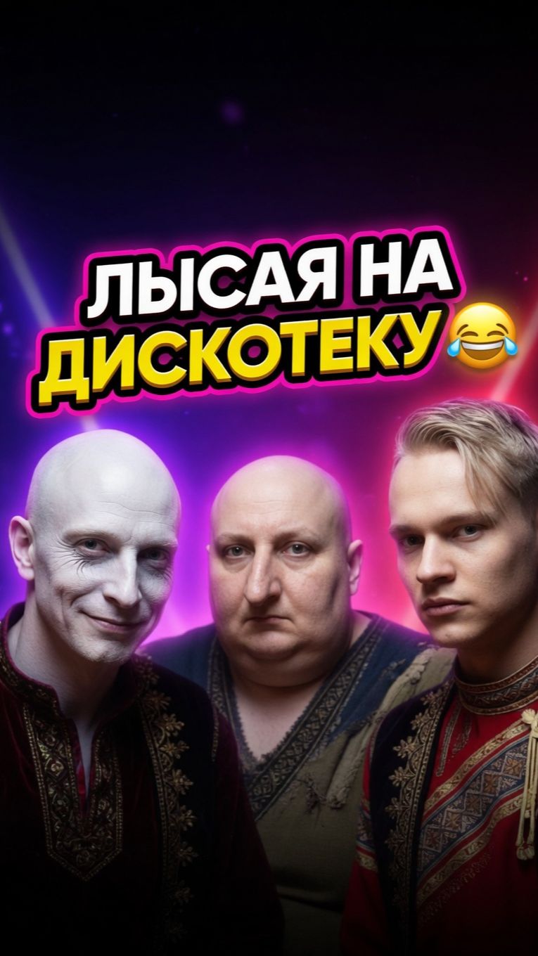 Кощей позвал Бабу Ягу на дискотеку