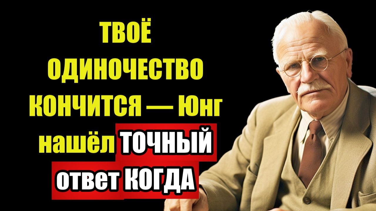 ОДИНОЧЕСТВО — ЛОЖЬ | Юнг доказал что ВСЁ наоборот