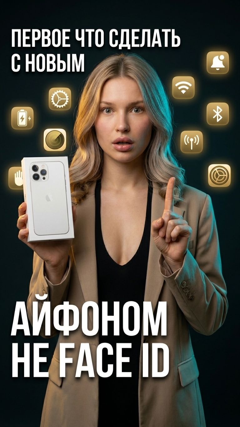 10 настроек нового IPhone, которые продлят жизнь батарее. Face ID подождёт.