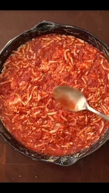 Пицца верх ногами 😋