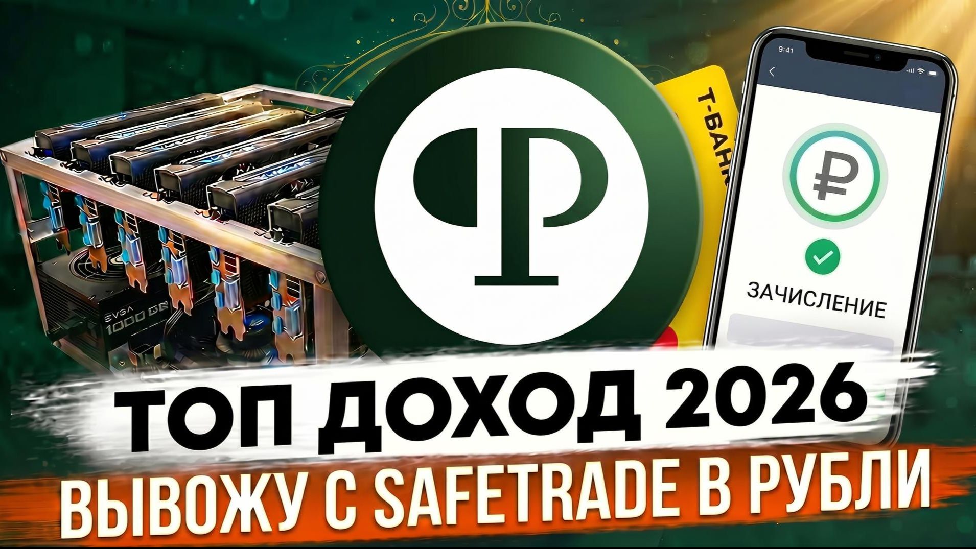 Майнинг PEARL | ТОП ДОХОД 2026! Вывожу прибыль с Safetrade сразу в рубли
