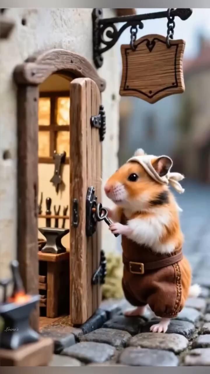 🐹🔥 Хомячок-кузнец в сказочной удивительной стране 🐹🔥