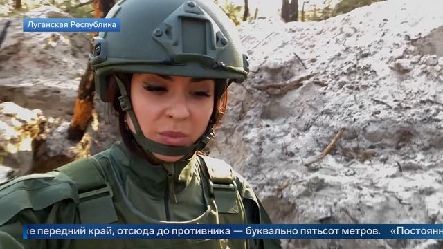 ПЕРЕДОВЫЕ ПОЗИЦИИ КАЗАЧЬЕГО ПОЛКА