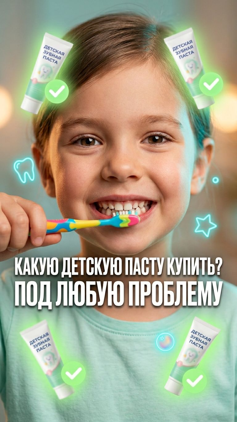 Кариес, лень чистить или темный налет — какую пасту выбрать ребенку? Разбор трех ситуаций