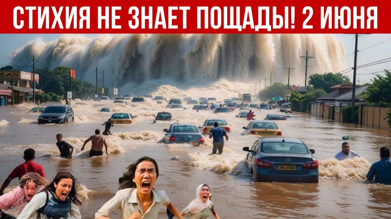 Новости Сегодня 02.06.2026 - Катаклизмы за сегодня❗ ЧП❗ События дня❗ Россия Япония Китай Индия США❗