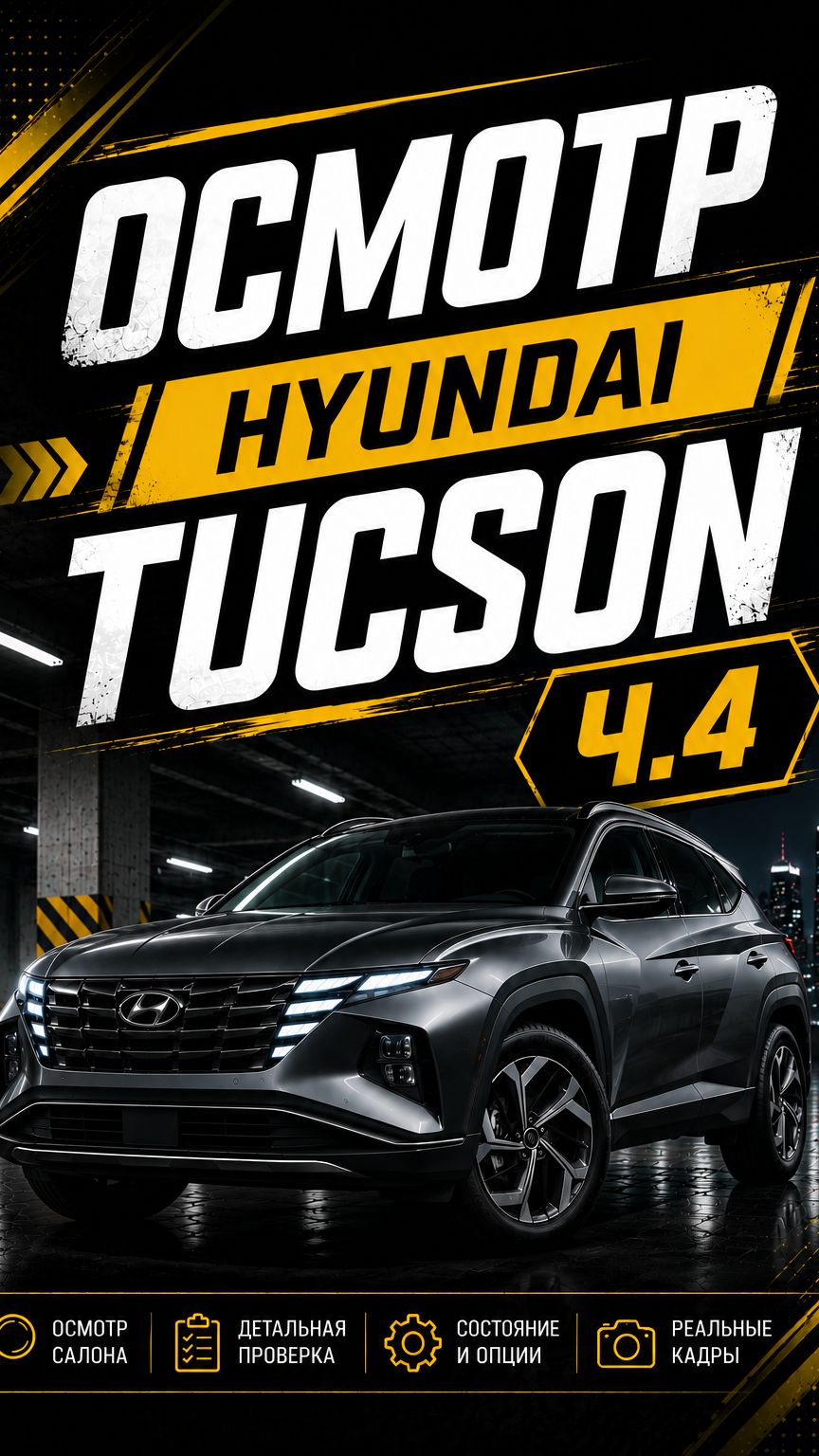Hyundai Tucson из Кореи  Осмотр ч.4  Багажник внутри
