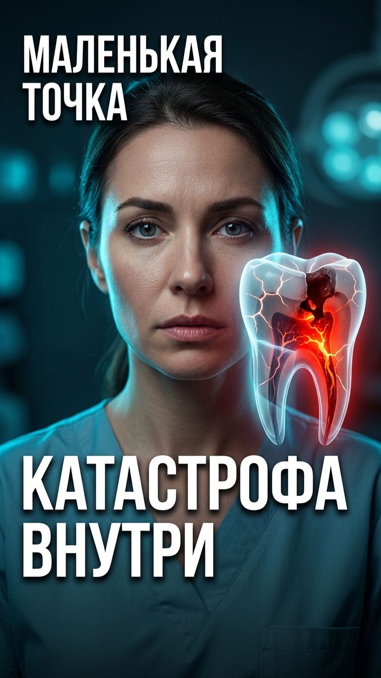 🦷 От точки до чёрной дыры: 4 стадии кариеса, которые вы игнорируете