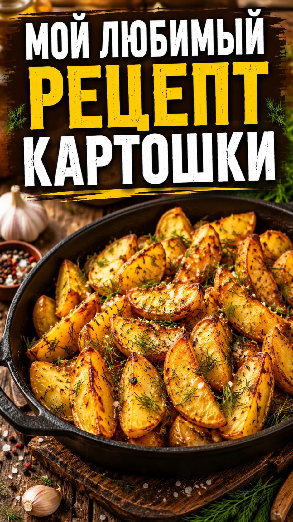 Мой любимый рецепт картошки