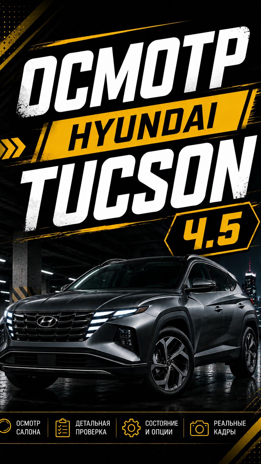 Hyundai Tucson из Кореи  Осмотр ч.5  Левое крыло и двери | Толщиномер, зазоры, пороги