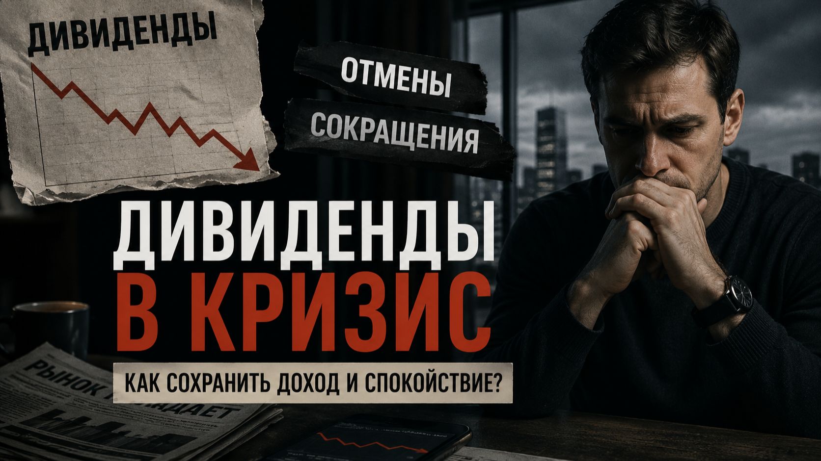 Конец эпохи дивидендов? Дивиденды в кризис не спасут!