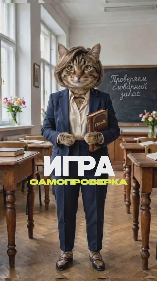 Проверяем словарный запас