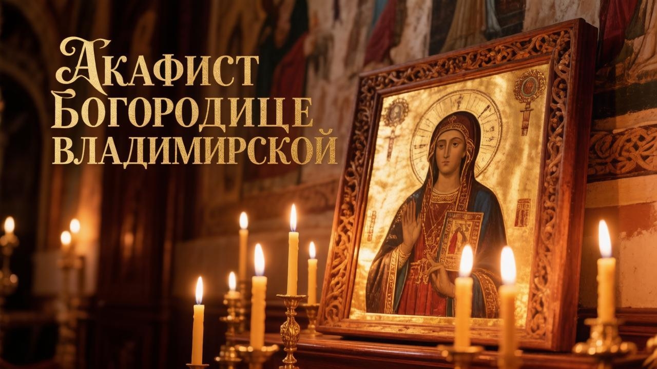 Акафист Богородице Владимирской ваше тело начнет лечить сомо себя