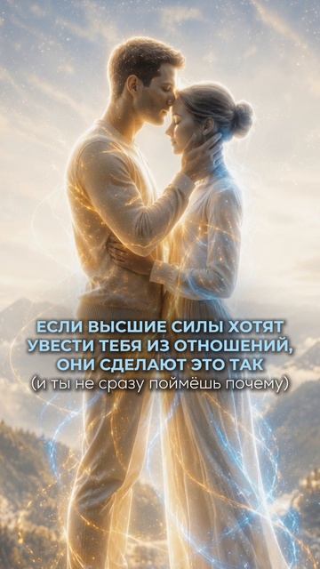Если высшие силы хотят увести тебя из отношений - они сделают это так: