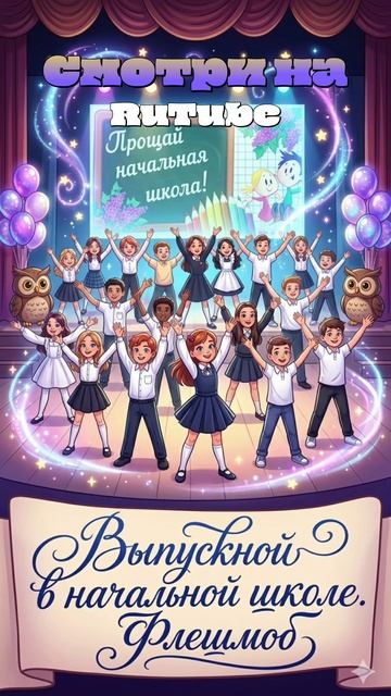 🎉 Выпускной 2026. Начальная школа. Флешмоб #shorts