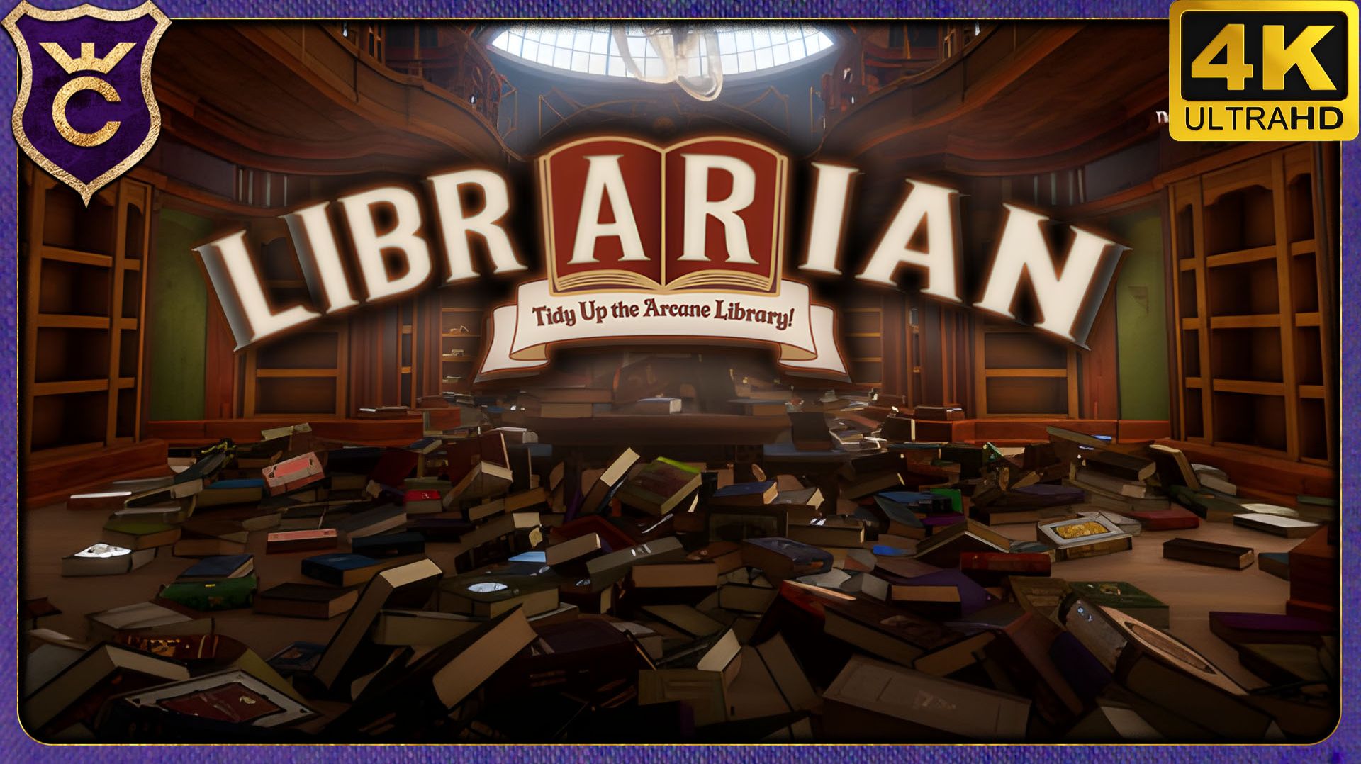 Я СТАЛ БИБЛИОТЕКАРЕМ НО МЕНЯ УВОЛИЛИ! Librarian Tidy Up The Arcane Library!