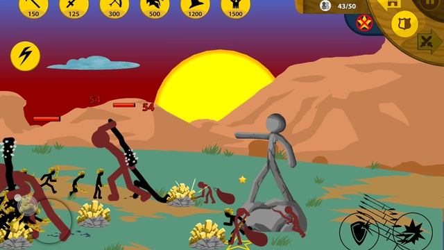 Stick War Legacy, миссия 74 ( Insane, без баффов, без скинов)