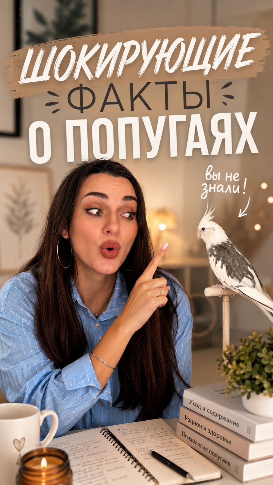 Шокирующие факты о попугаях
