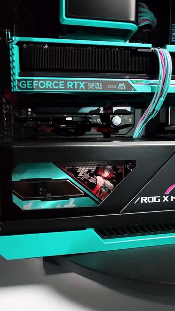 ROG X Hatsune Miku: Полный Готовый Сетап на Продажу 
#rog #miku #asusrog #игровойпк #cyberartkz