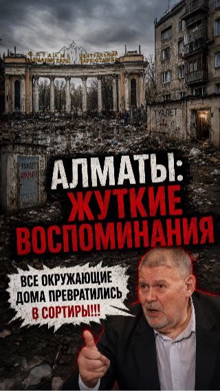 «ДОМА ПРЕВРАТИЛИСЬ В СОРТИРЫ!» 😱 Шокирующая правда о 90-х в Казахстане 🇰🇿 | Юрий АНОХИН