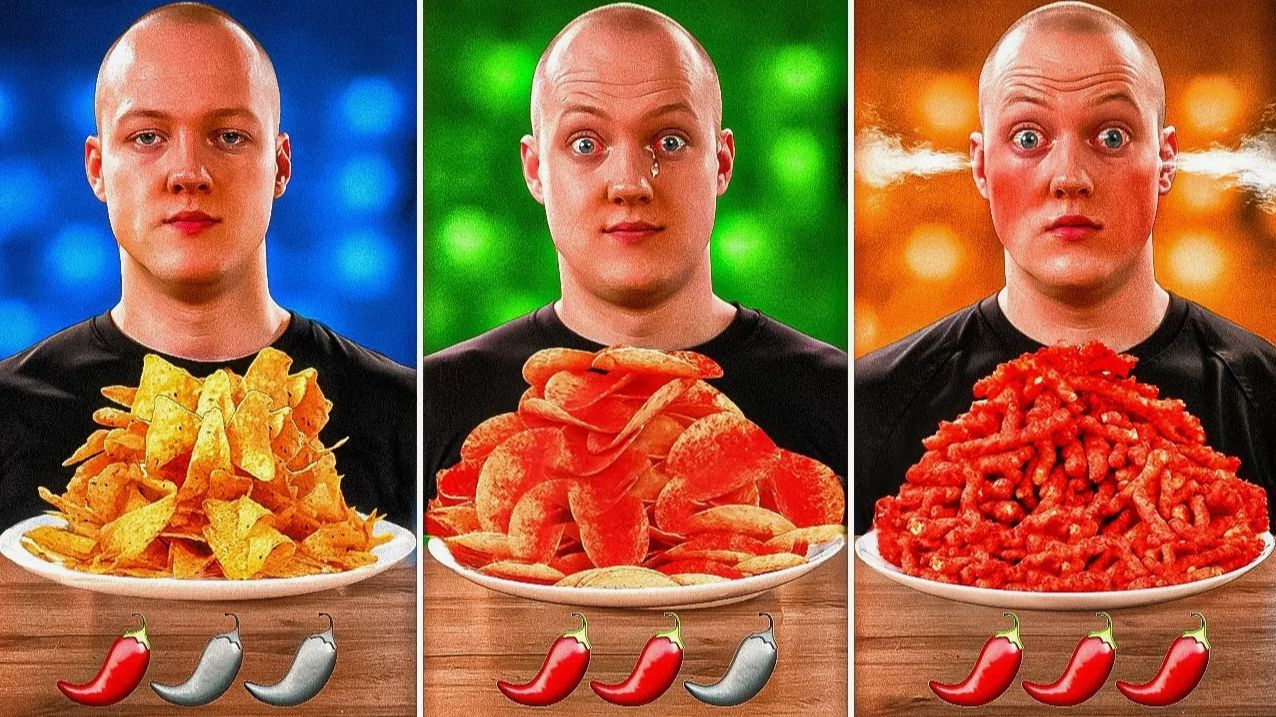 ОСТРЫЕ Vs ОСТРЕЕ Vs САМЫЕ ОСТРЫЕ ЧИПСЫ