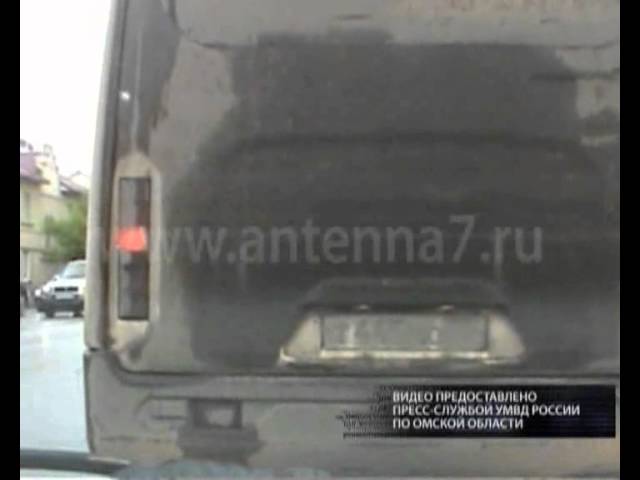 В Омске госавтоинспекторы устроили погоню за нарушителем