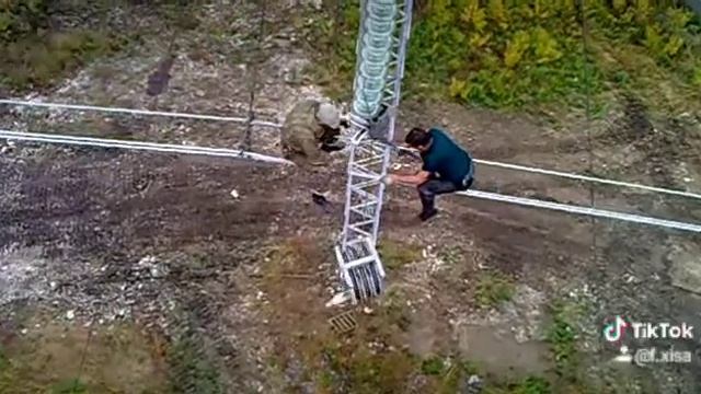 Владивосток, перекладка провода Вл500 кв.