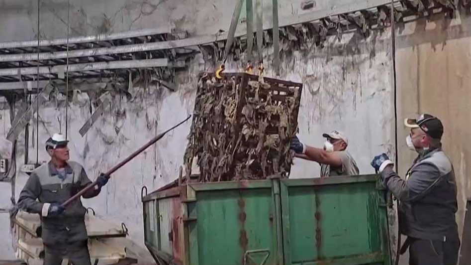 На очистных сооружениях 